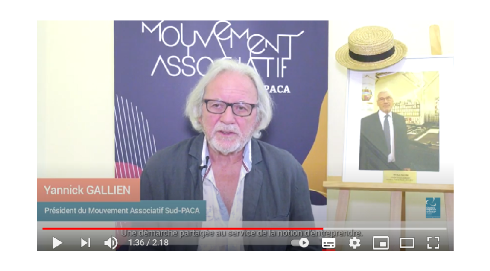 Y GALLIEN Relay de l'Inauguration - Le Mouvement associatif Sud PACA