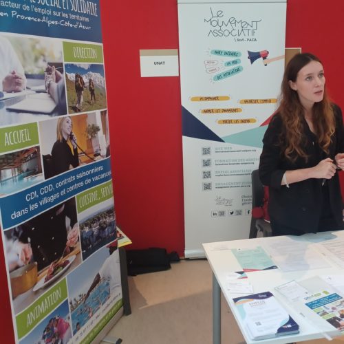 Stand LMA-UNAT journée départementale de l'emploi