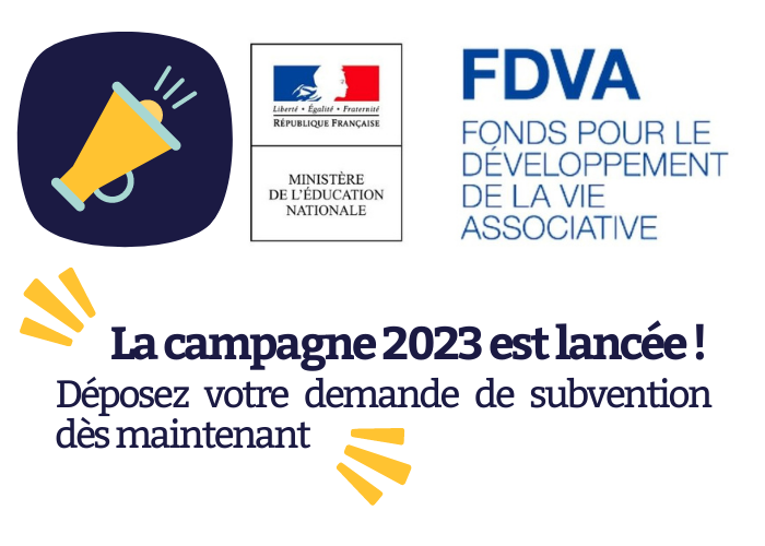 La Campagne FDVA 2023 est lancée ! Déposez dès maintenant votre demande de subvention - Région Sud Provence Alpes Côte d'Azur - Le Mouvement associatif PACA