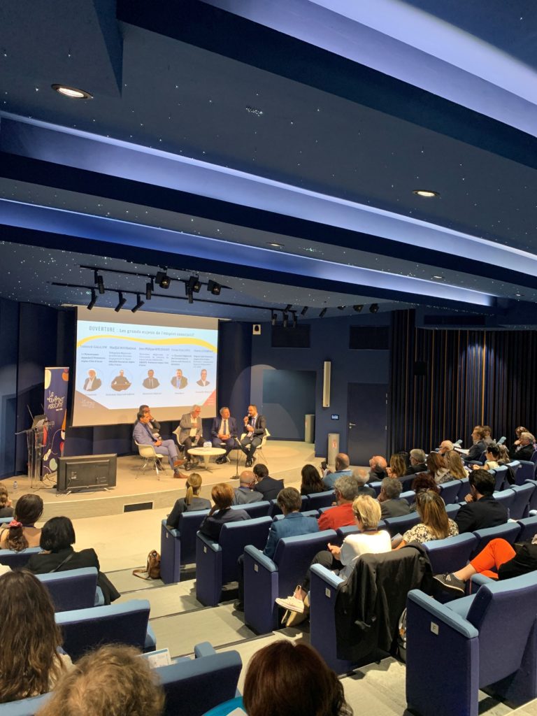 Présentation des grands enjeux de l'emploi associatif, lors de la Journée Régionale de l'Emploi Associatif du 24 mai 2023