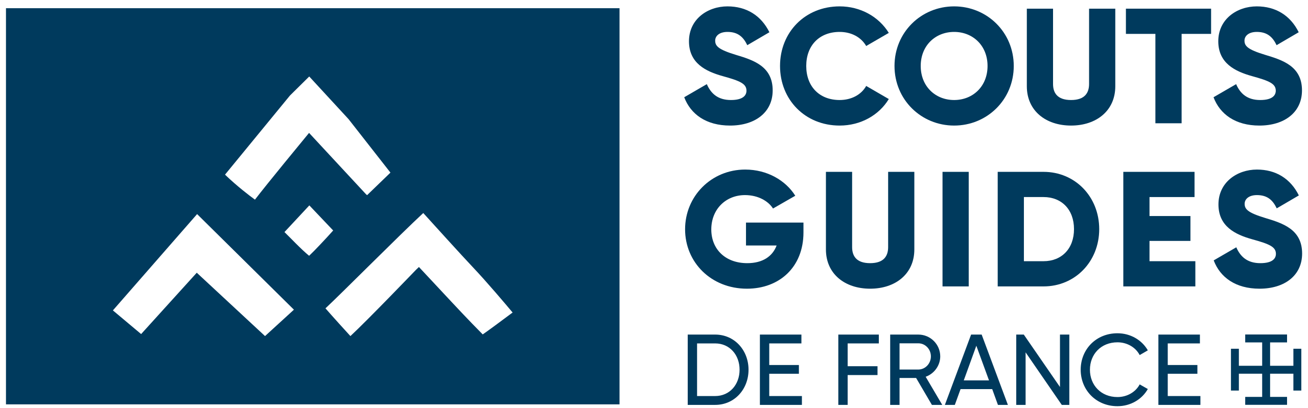 Logo Scouts et Guides De France