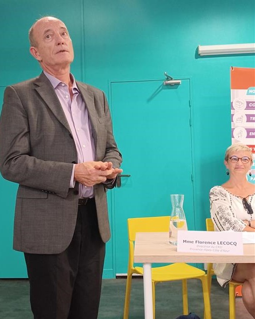 l’Assemblée Générale Extraordinaire du CRIJ PACA prise de parole