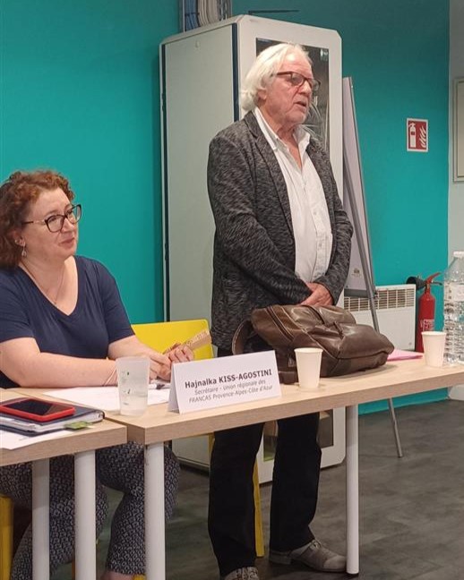 l’Assemblée Générale Extraordinaire du CRIJ PACA prise de parole