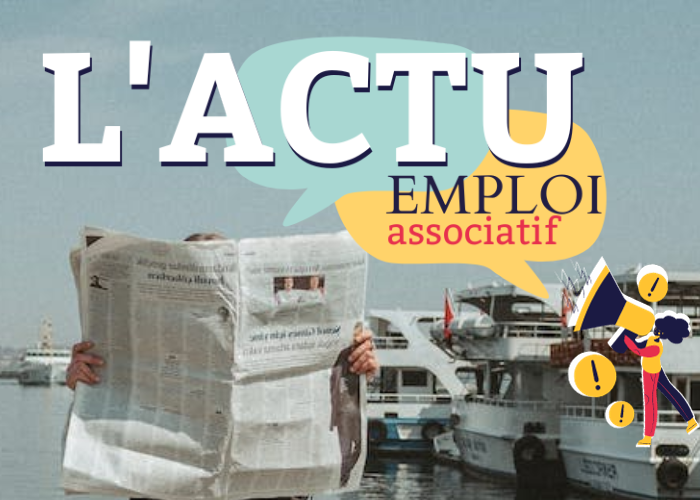 Vignette article - Actu emploi Gem'Asso sur photo d'un lecteur de journal